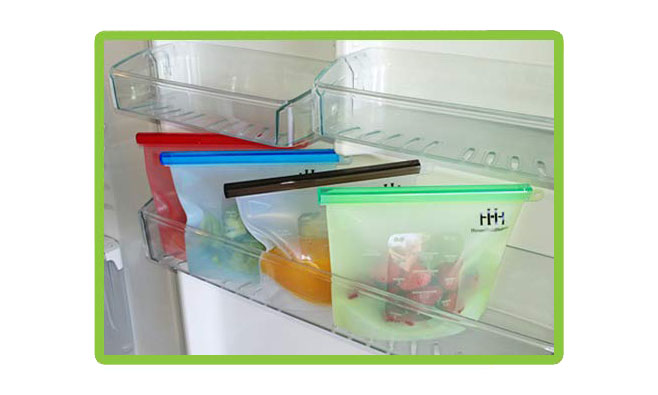 Fridge, freezer, microwave and dishwasher safe containers by HouseHoldHelpers