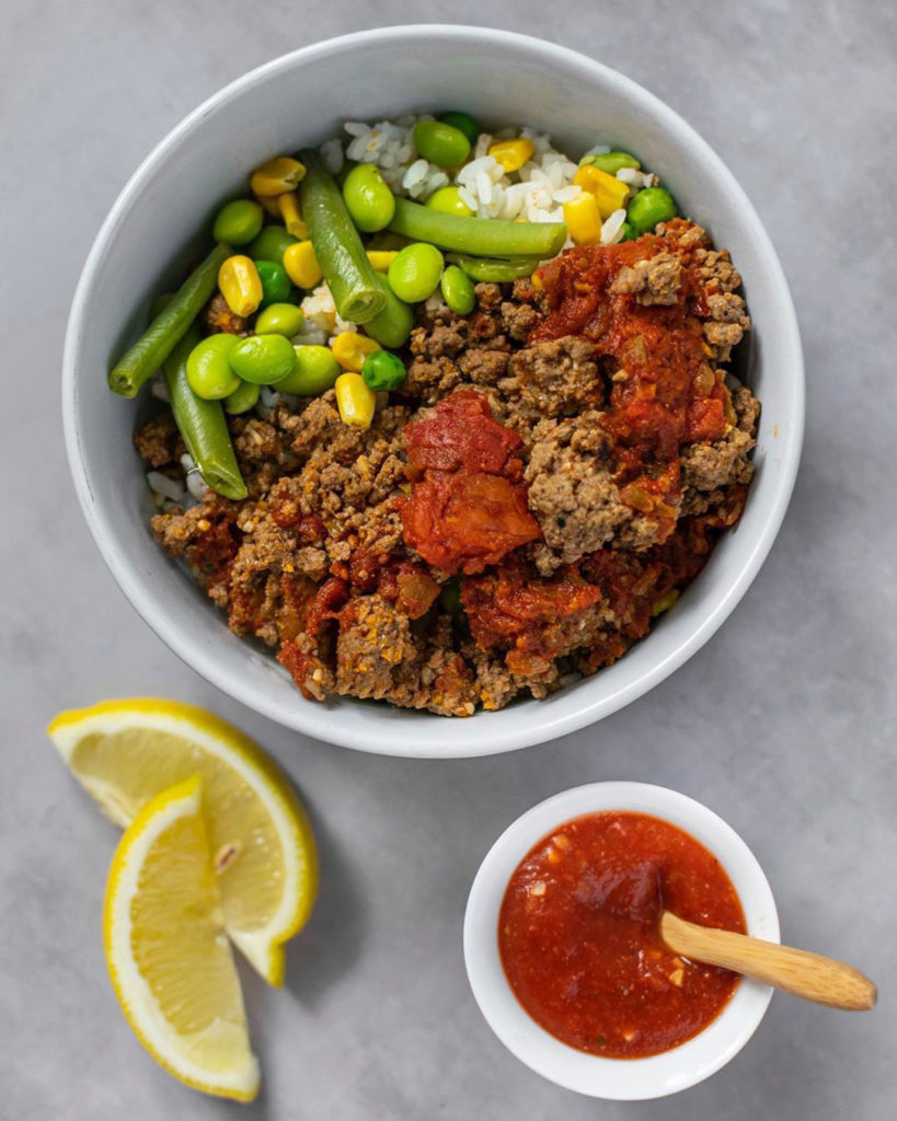 Lean Burrito Bowl by Lifestyle Meal Prep